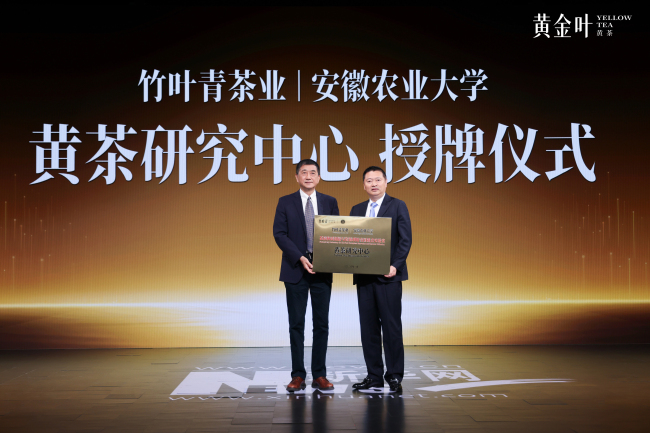 竹叶青发布黄茶黄金叶，科技破局黄茶产业瓶颈