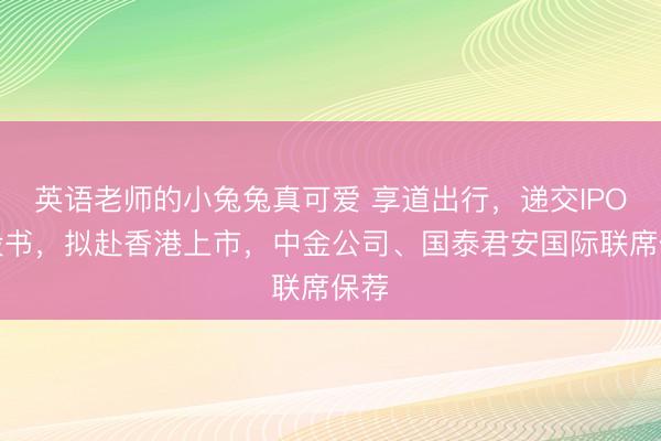 英语老师的小兔兔真可爱 享道出行，递交IPO招股书，拟赴香港上市，中金公司、国泰君安国际联席保荐